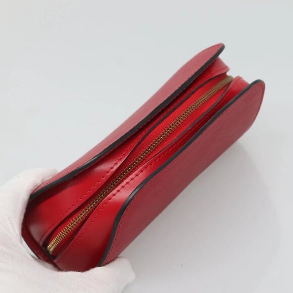 LOUIS VUITTON Epi Dauphine PM Pouch Castilian Red M48447 LV Auth ti3059 - Picture 7 of 15